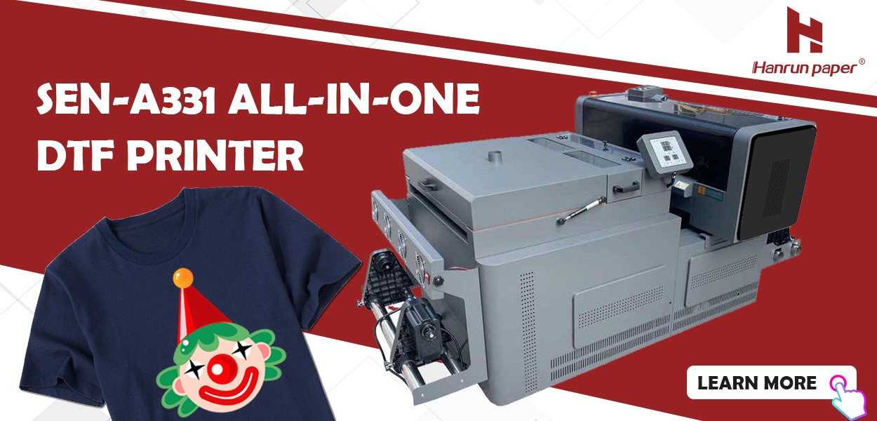 New intelligent innovation: SEN A331 All-In-One DTF printer