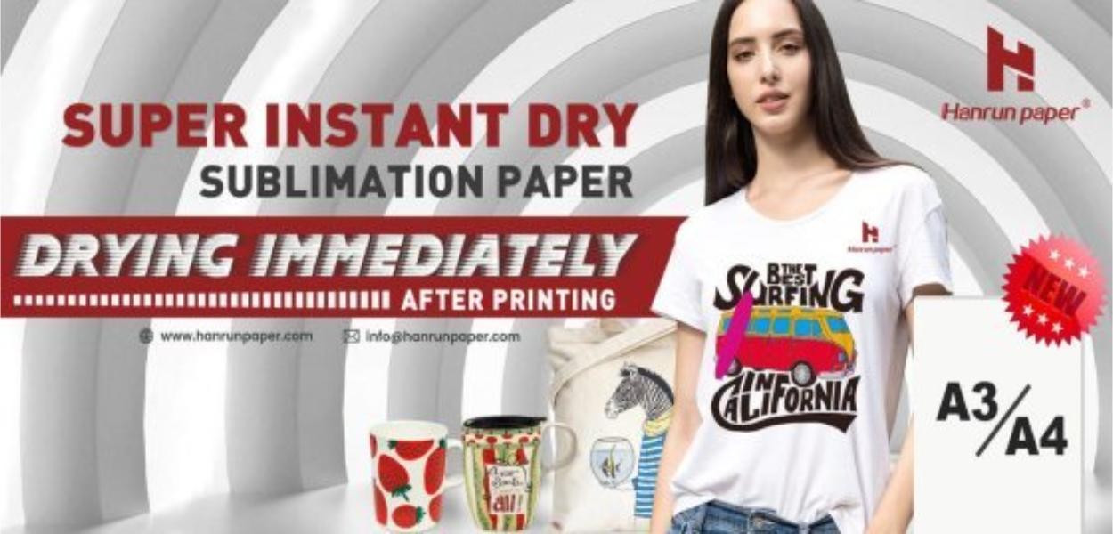 New Product | Super Instant Dry Sublimation Paper in One Second!