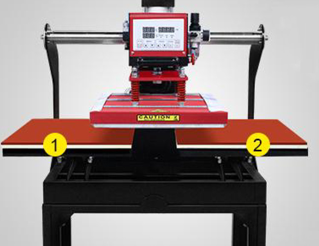EVO-F6040-2 Double Station Pneumatic Heat Press