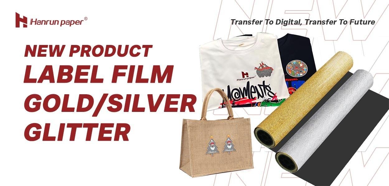 New Product | Label Film Gold/Silver Glitter