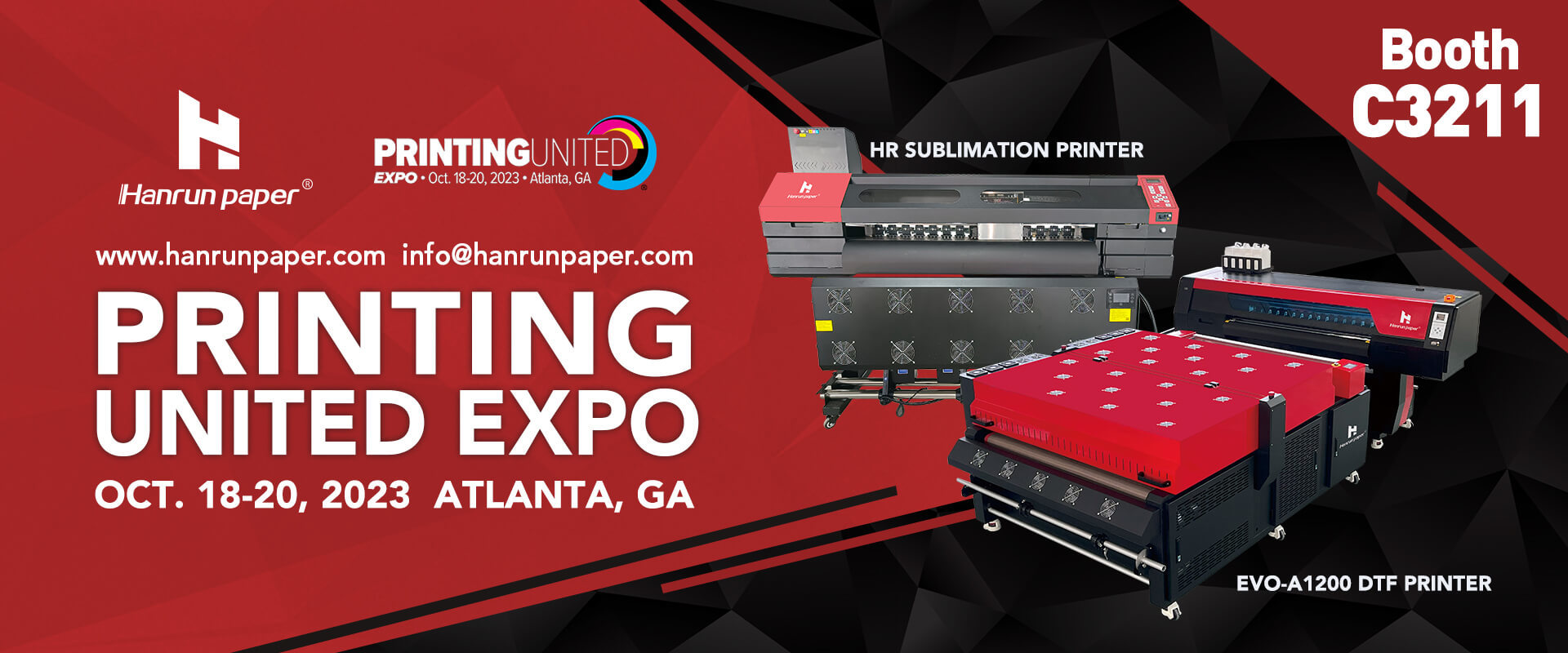 Meet Hanrun Paper at Printing United Atlanta 2023!