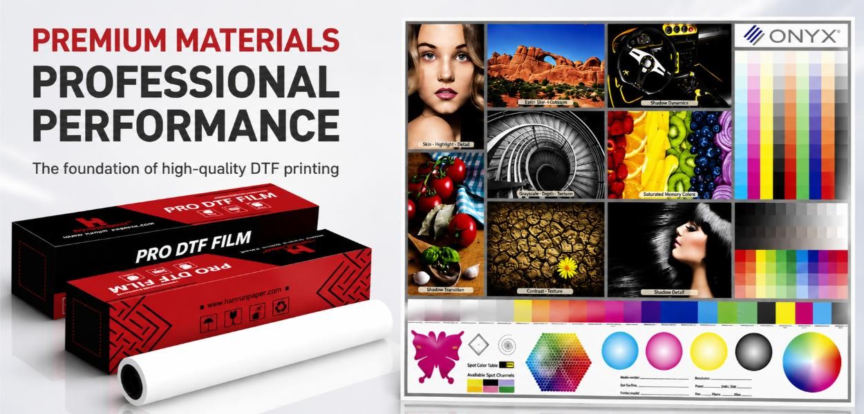 Addressing Key Challenges in DTF Printing: Hanrun Paper DTF Film Solutions