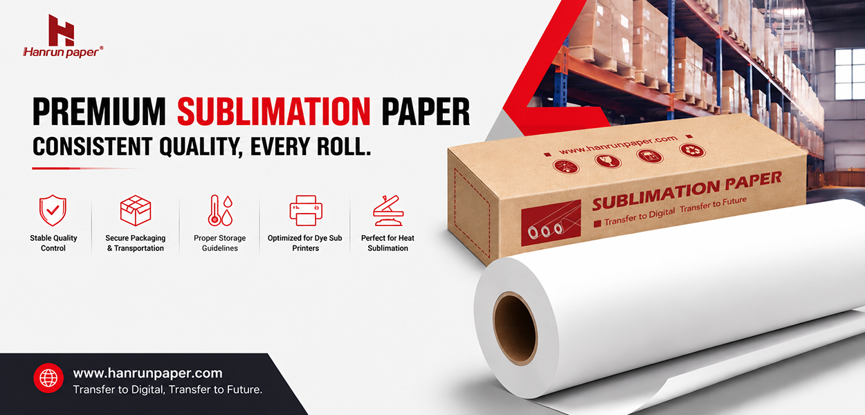 A Guide to Stable Sublimation Paper Production: Full Process Standards from Packaging, Storage to Printing and Transfer