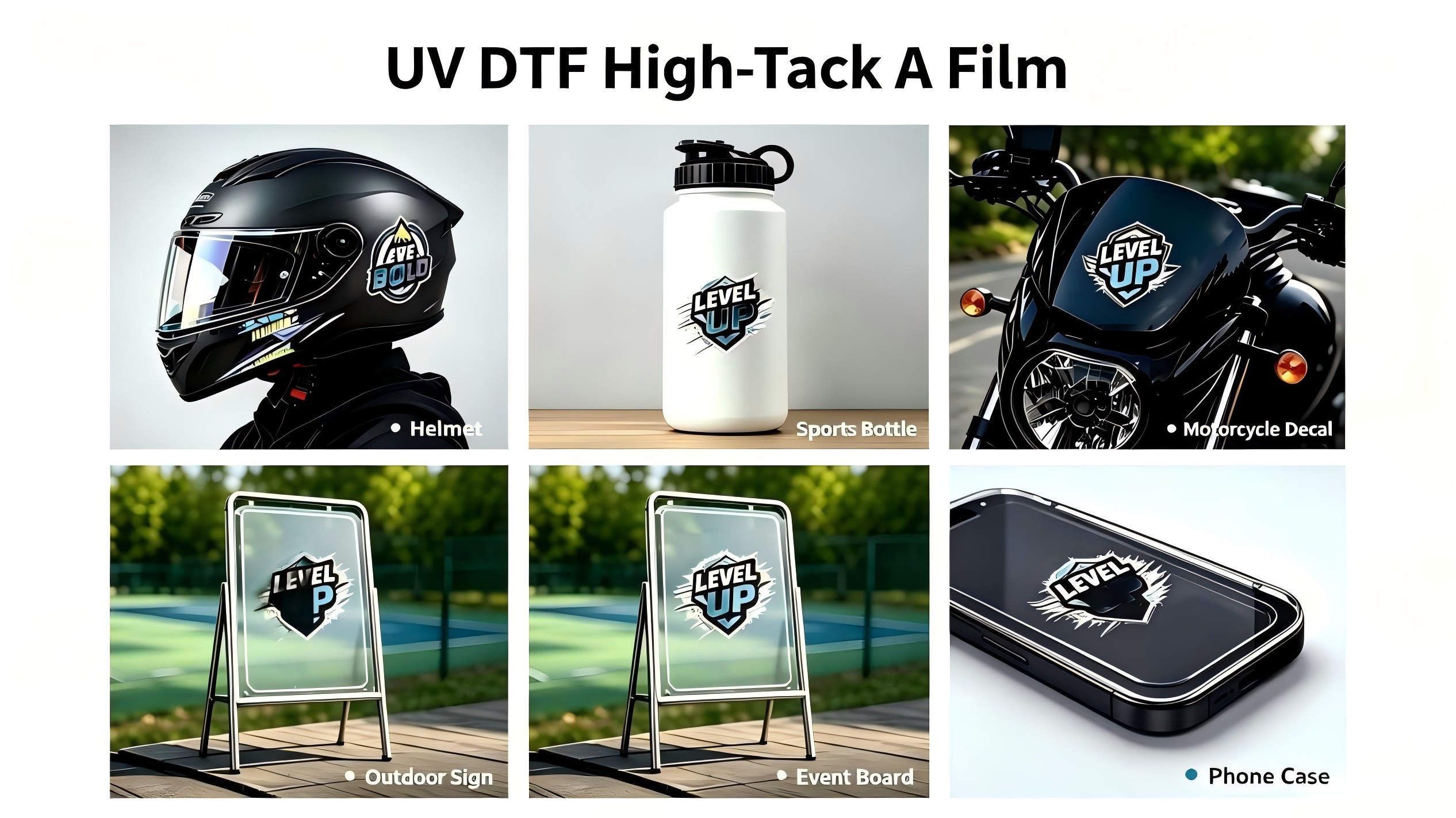 Outdoor Labels Keep Peeling Off?Hanrun UV DTF High-Tack A Film Delivers 5B Adhesion & 3-Year Weather Resistance for Reliable Hard-Surface Identification