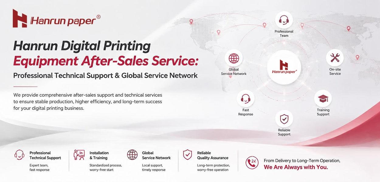 Hanrun Digital Printing Equipment After-Sales Service: Professional Technical Support & Global Service Network