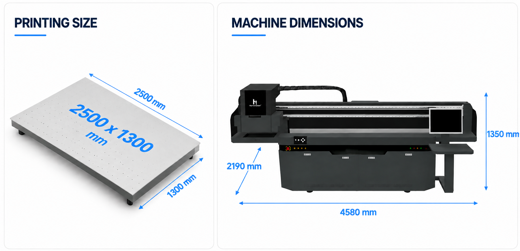 UV-H2513 Large Format Flatbed Printer