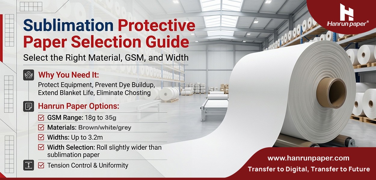 Sublimation Protective Paper Selection Guide: How to Choose the Right Material, GSM and Width